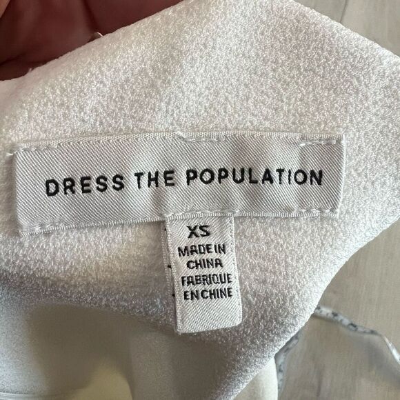 Dress the Population Catalina Fit & Flare Cocktail Dress Size XS - Picture 5 of 8